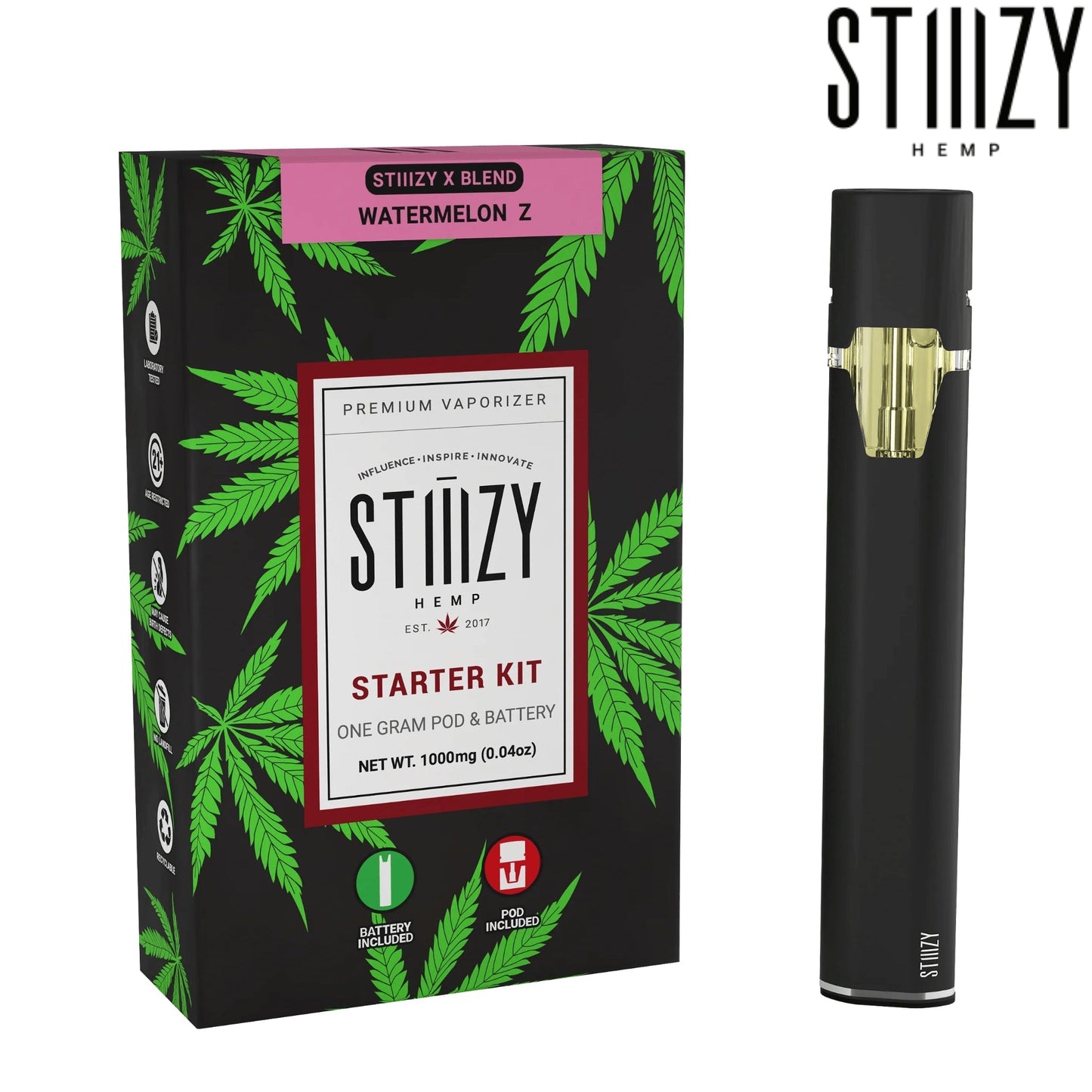 Stiiizy X-Blend Starter Kit Delta 8 10 THC-P 1000mg