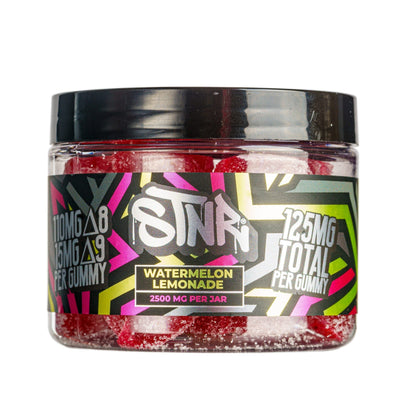 STNR Delta 8 + Delta 9 Gummies 2500mg