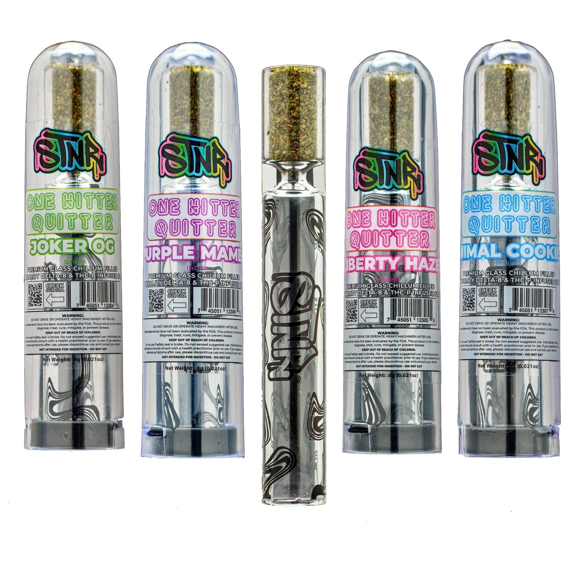 STNR Delta 8 One Hitter Quitter Chillum