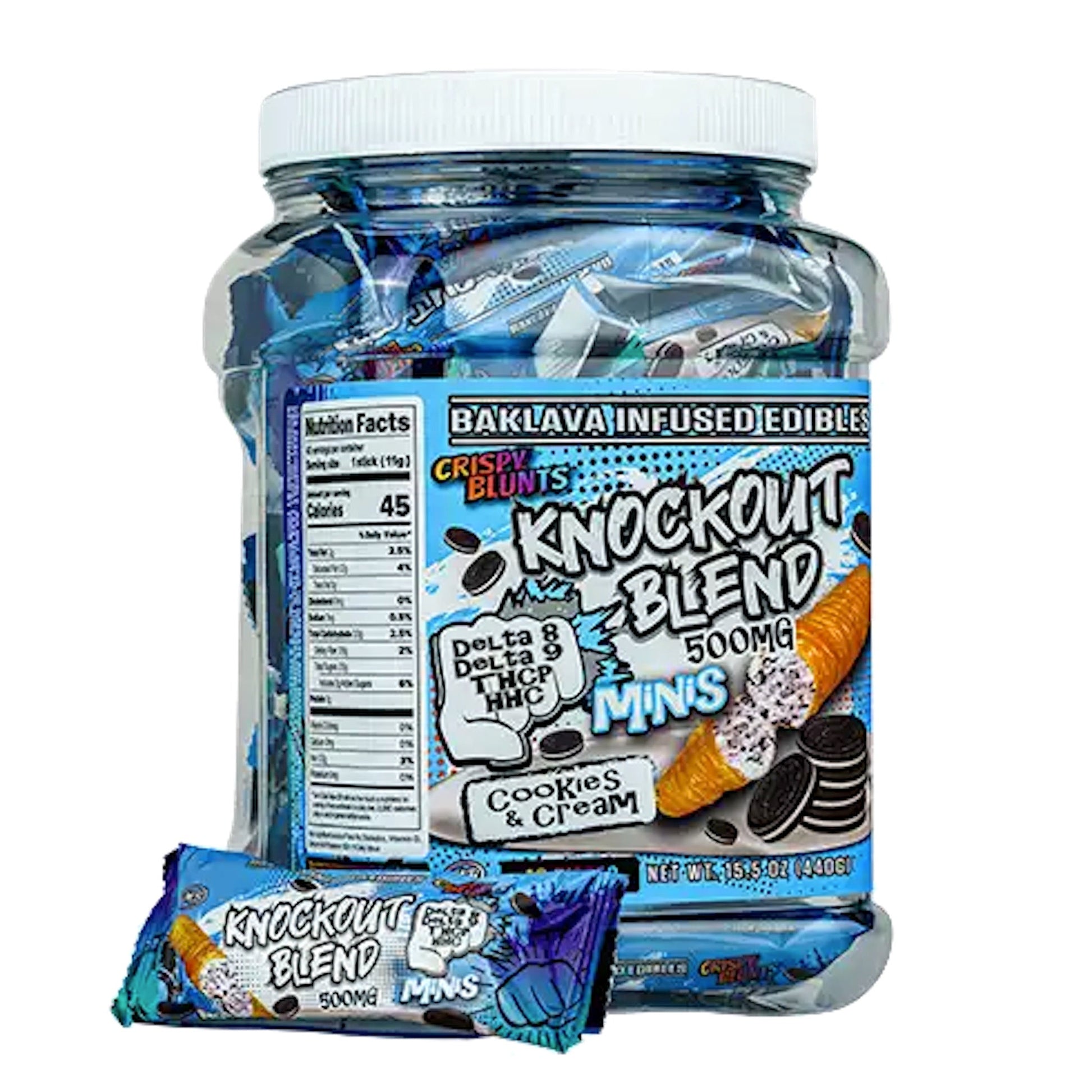 STNR Creations Knock Out Blend Crispy Blunts 500mg