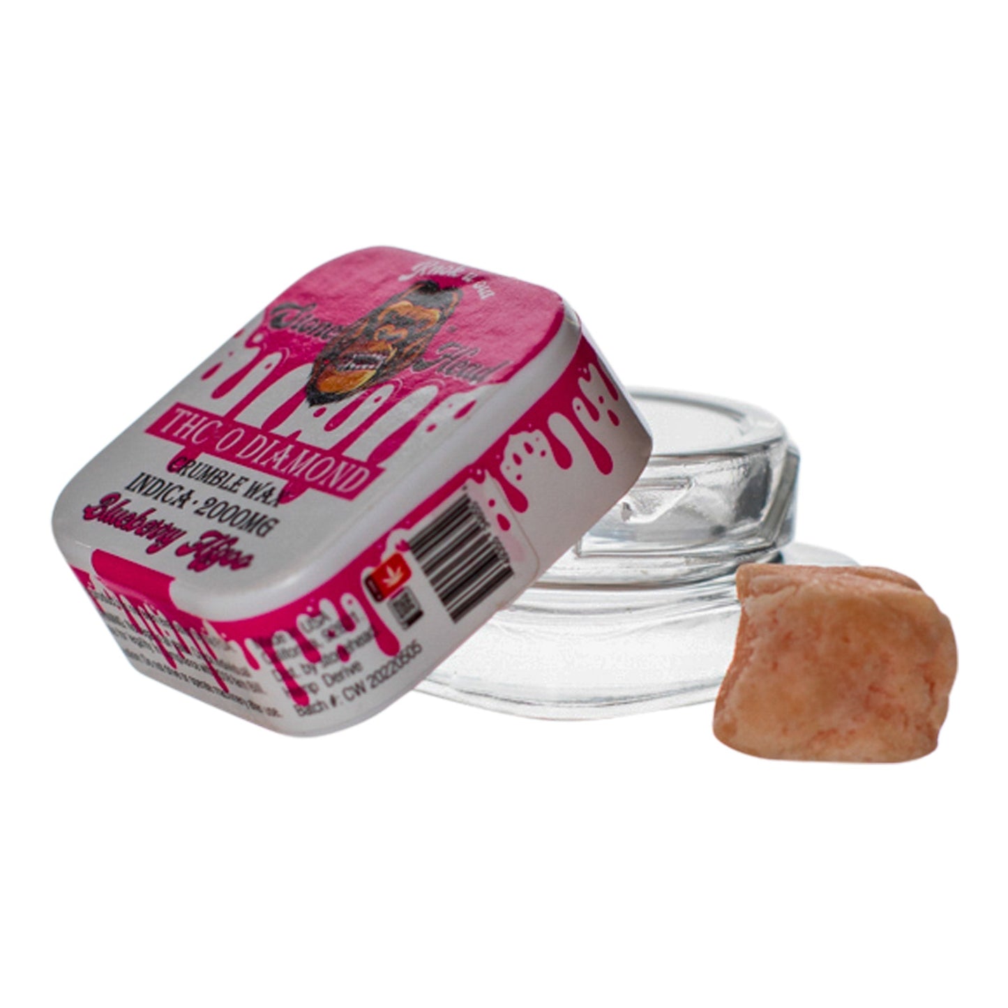 Stone Head Delta Crumble Wax Shatter 2000mg
