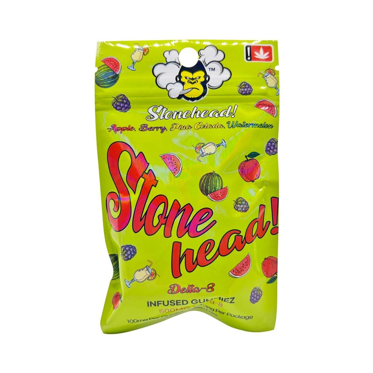 Stone Head Delta Gummy Bags 500mg 5ct