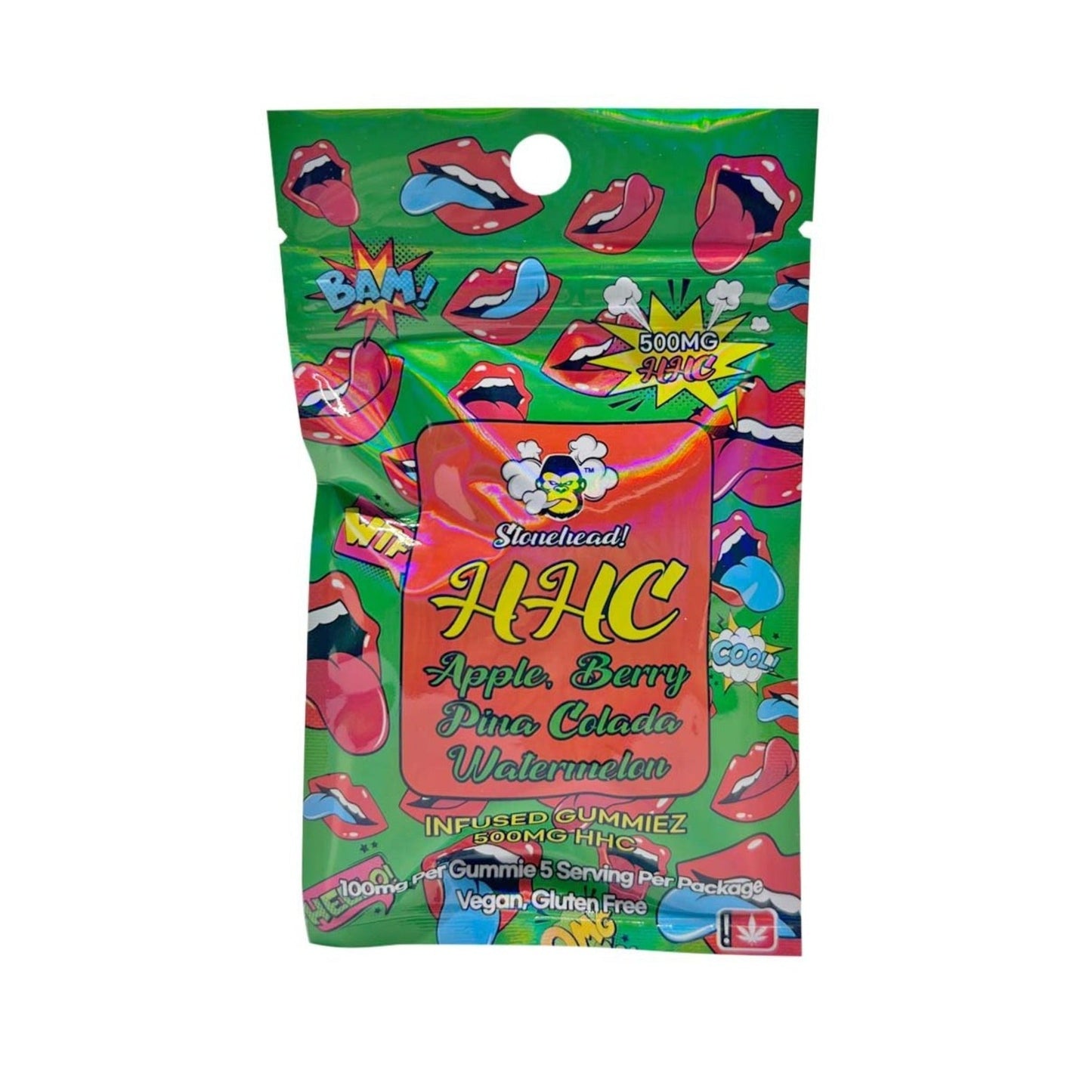 Stone Head Delta Gummy Bags 500mg 5ct