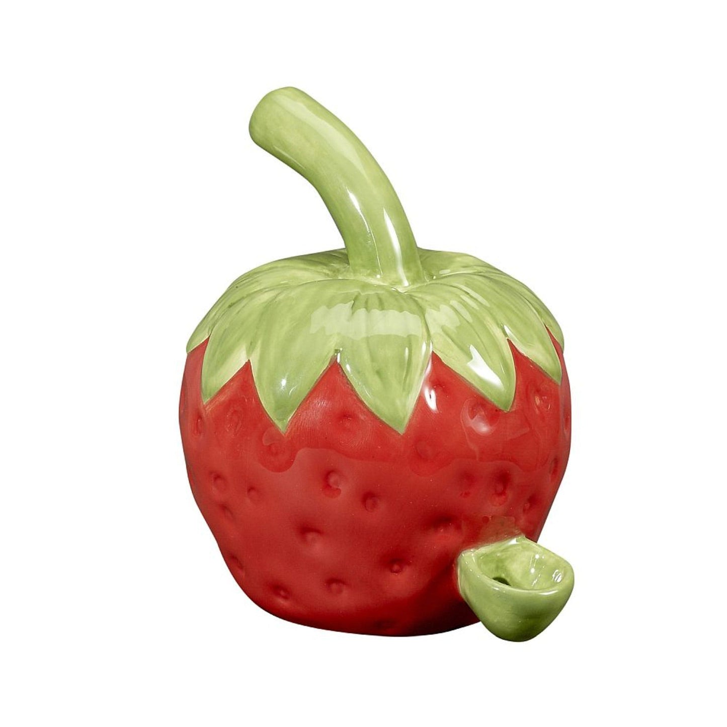 Fashioncraft Strawberry Ceramic Pipe 5in