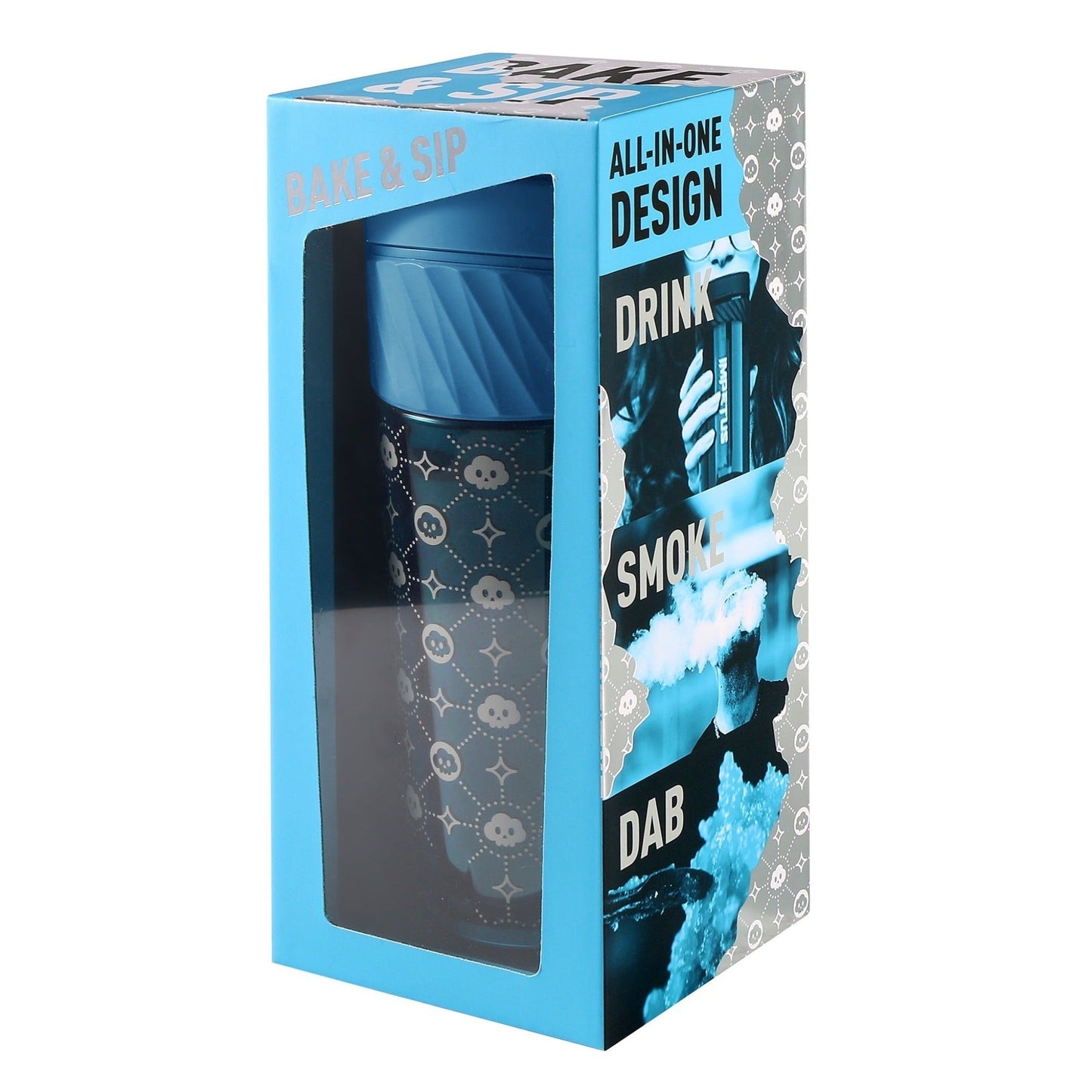 Strio Bake & Sip Secret Bong 10in Black