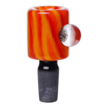 Spark Technologies Striped Bowl 14mm Male Glass
