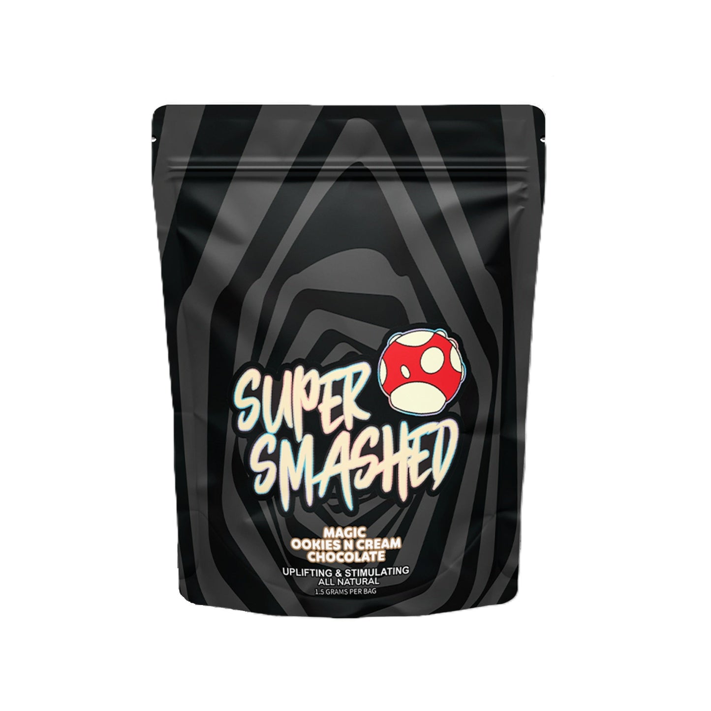 Super Smashed Magic Mushroom Chocolate Square Minis 1.5g