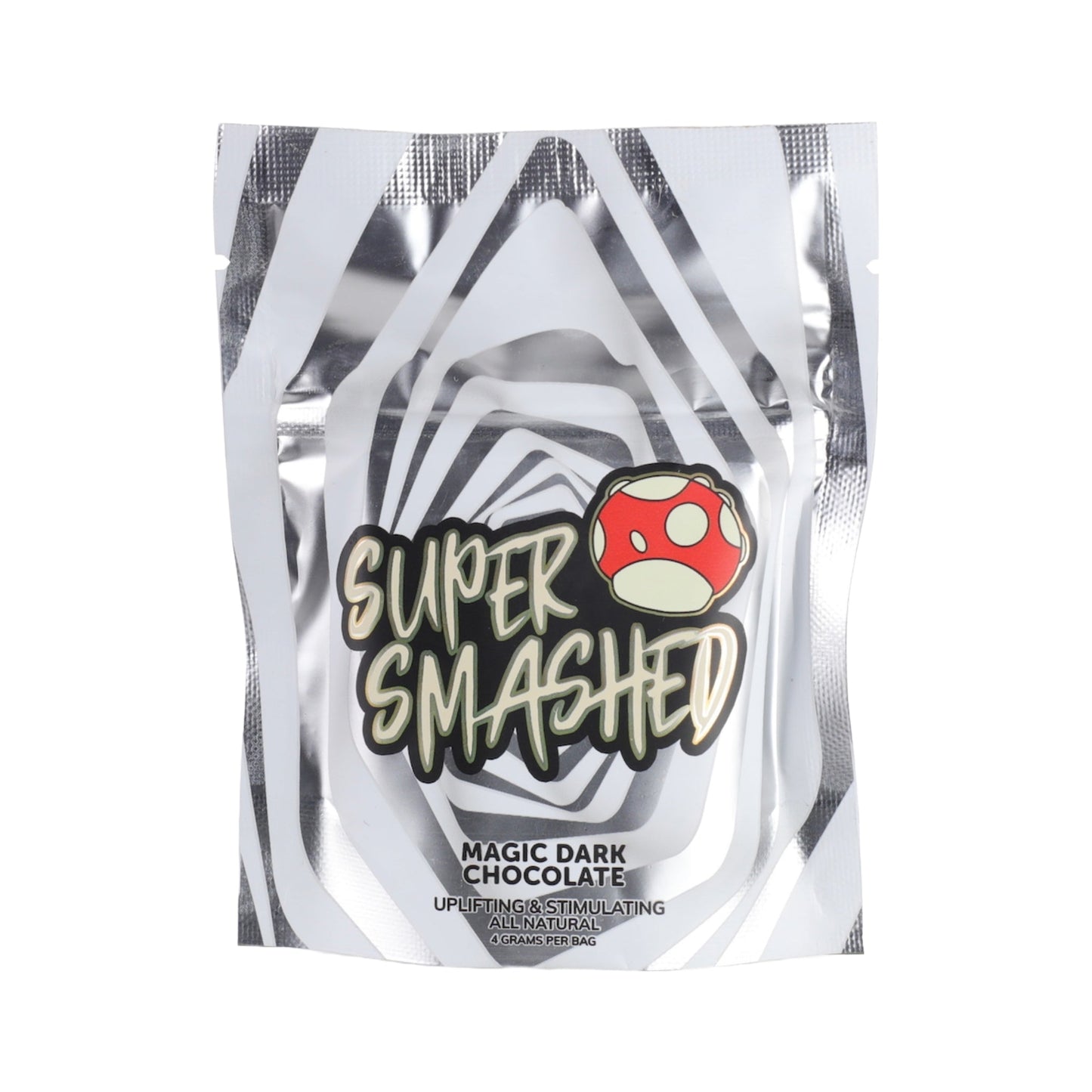 Super Smashed Magic Mushroom Chocolate Squares 4g