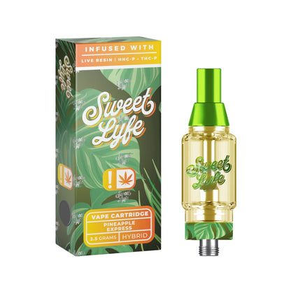 Sweet Lyfe Live Resin HHC THC-P Cartridge 2500mg