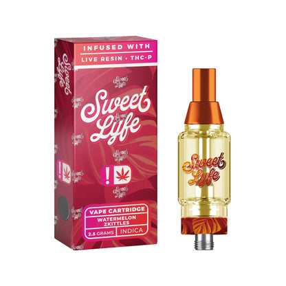 Sweet Lyfe Live Resin HHC THC-P Cartridge 2500mg