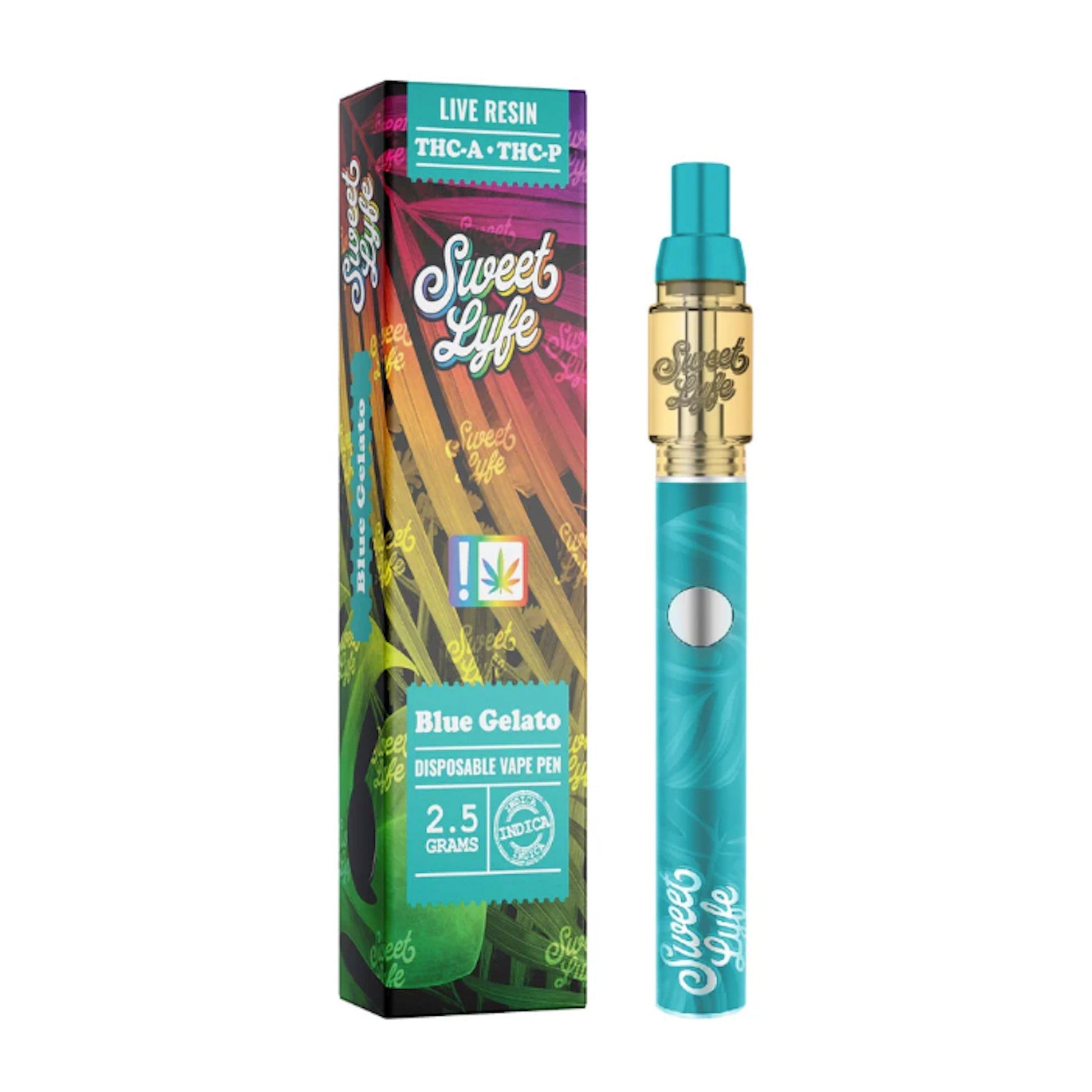 Sweet Lyfe Live Resin THC-A Vaporizer 2500mg