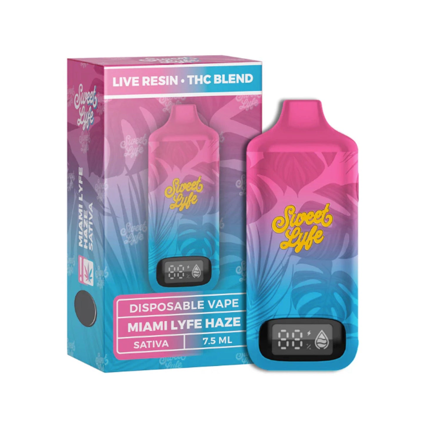 Sweet Lyfe Live Resin THC-A Vaporizer 7500mg