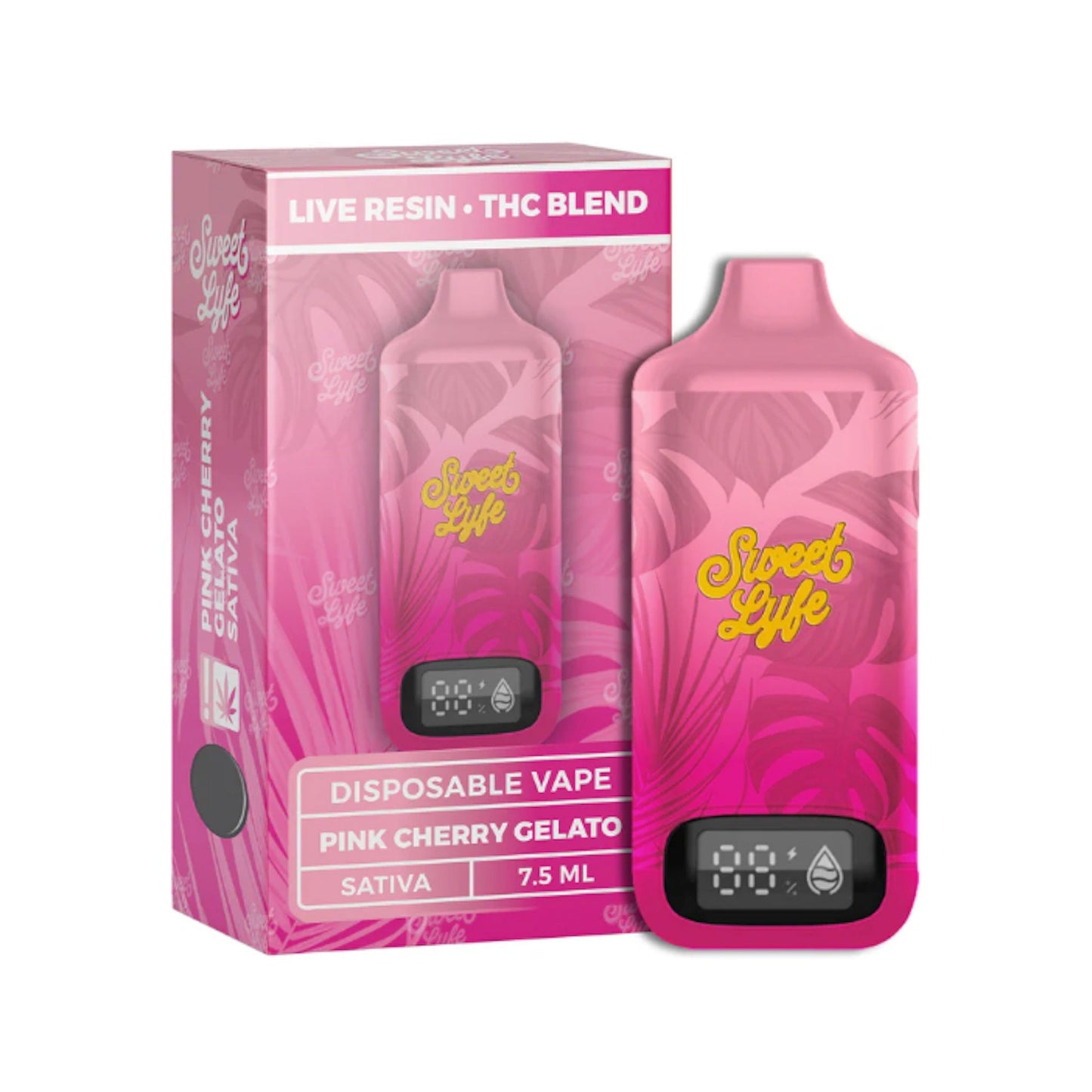 Sweet Lyfe Live Resin THC-A Vaporizer 7500mg