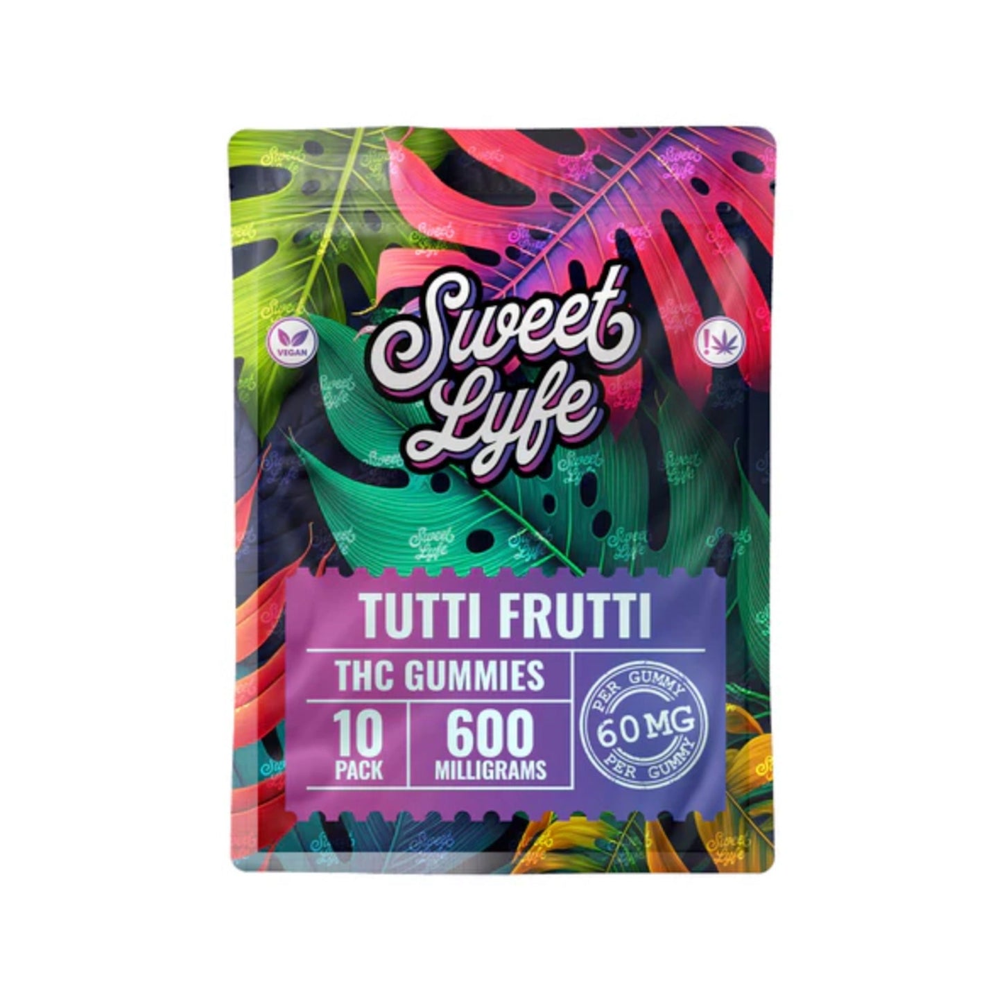 Sweet Lyfe THC Blend Gummies 10ct 600mg