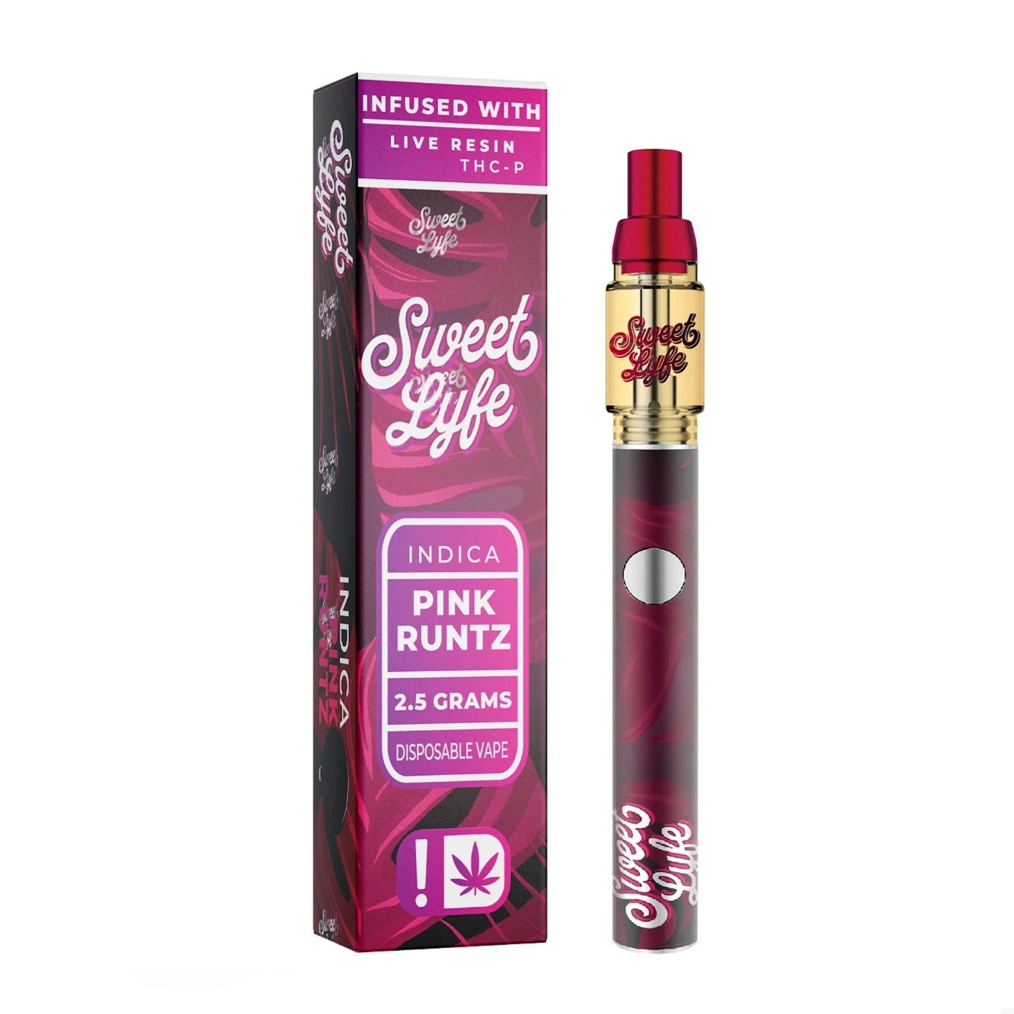 Sweet Lyfe THC-P Vaporizer 2500mg