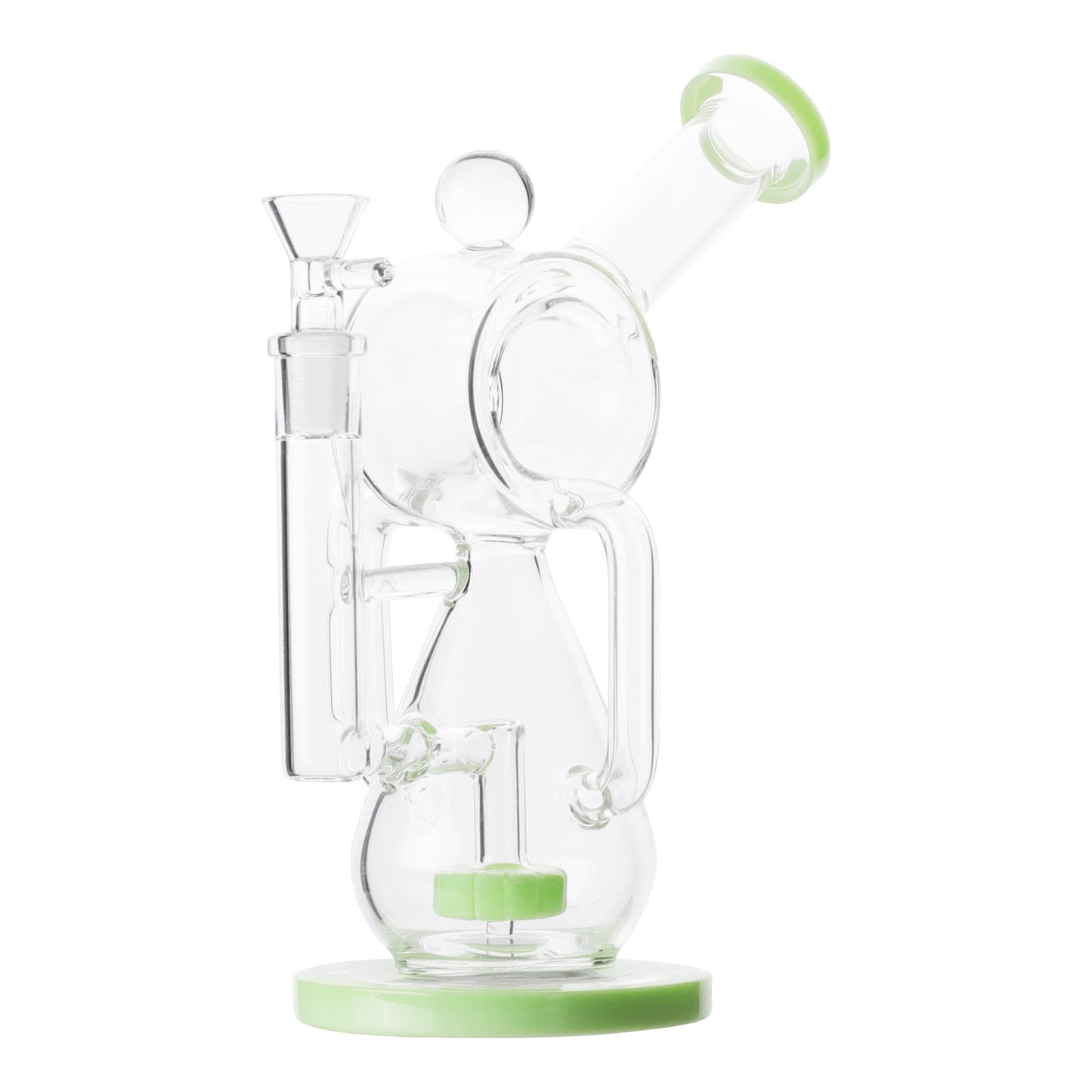 YX Teardrop Matrix Perc Bong 9in