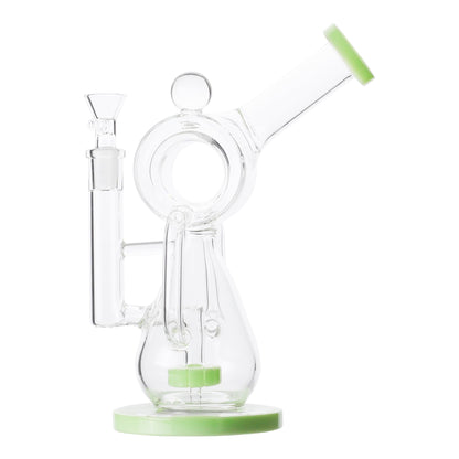YX Teardrop Matrix Perc Bong 9in