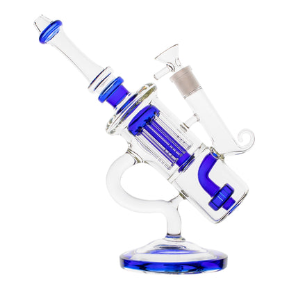 Amy Telescopic Tree Perc Bong 10in