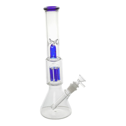 Amy Bullet Perc Beaker Bong 14in