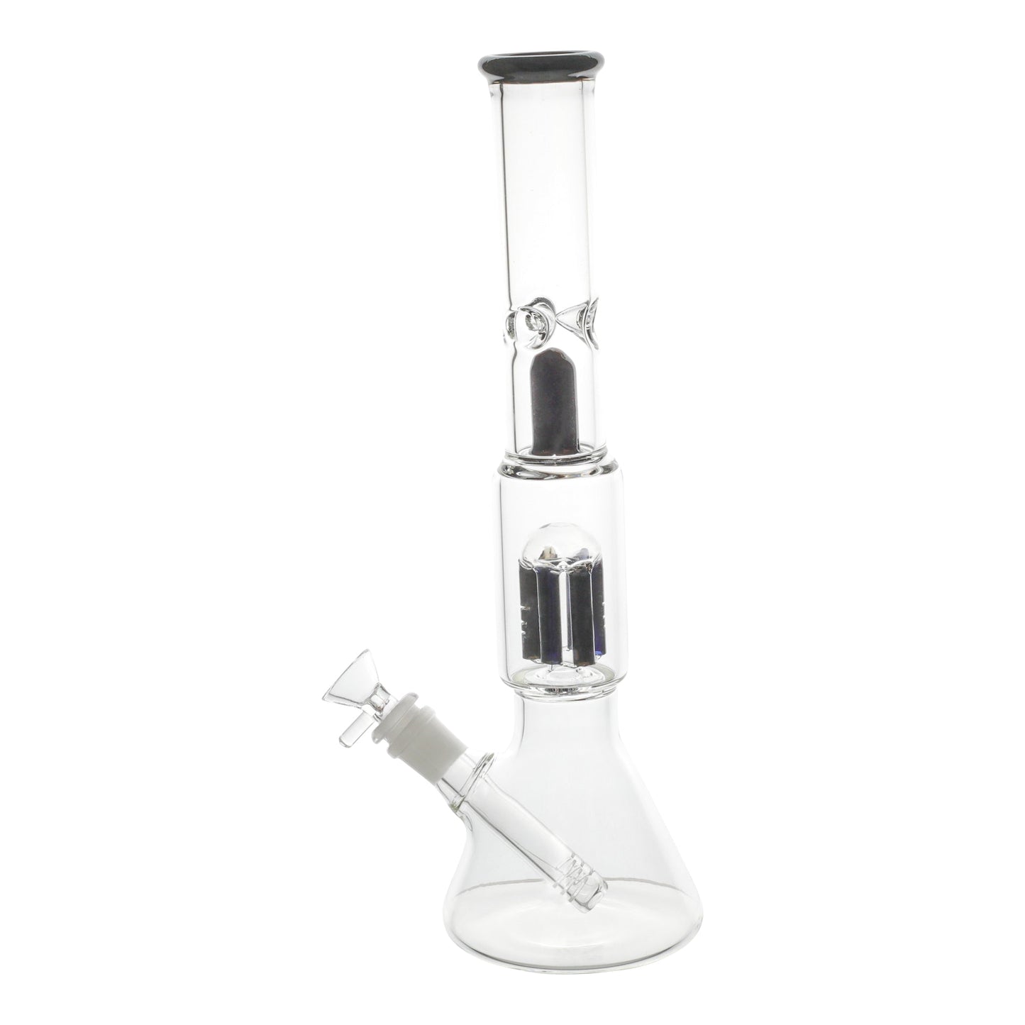 Amy Bullet Perc Beaker Bong 14in