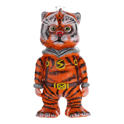 Royal Glass Fighting Tiger Dab Rig 7in