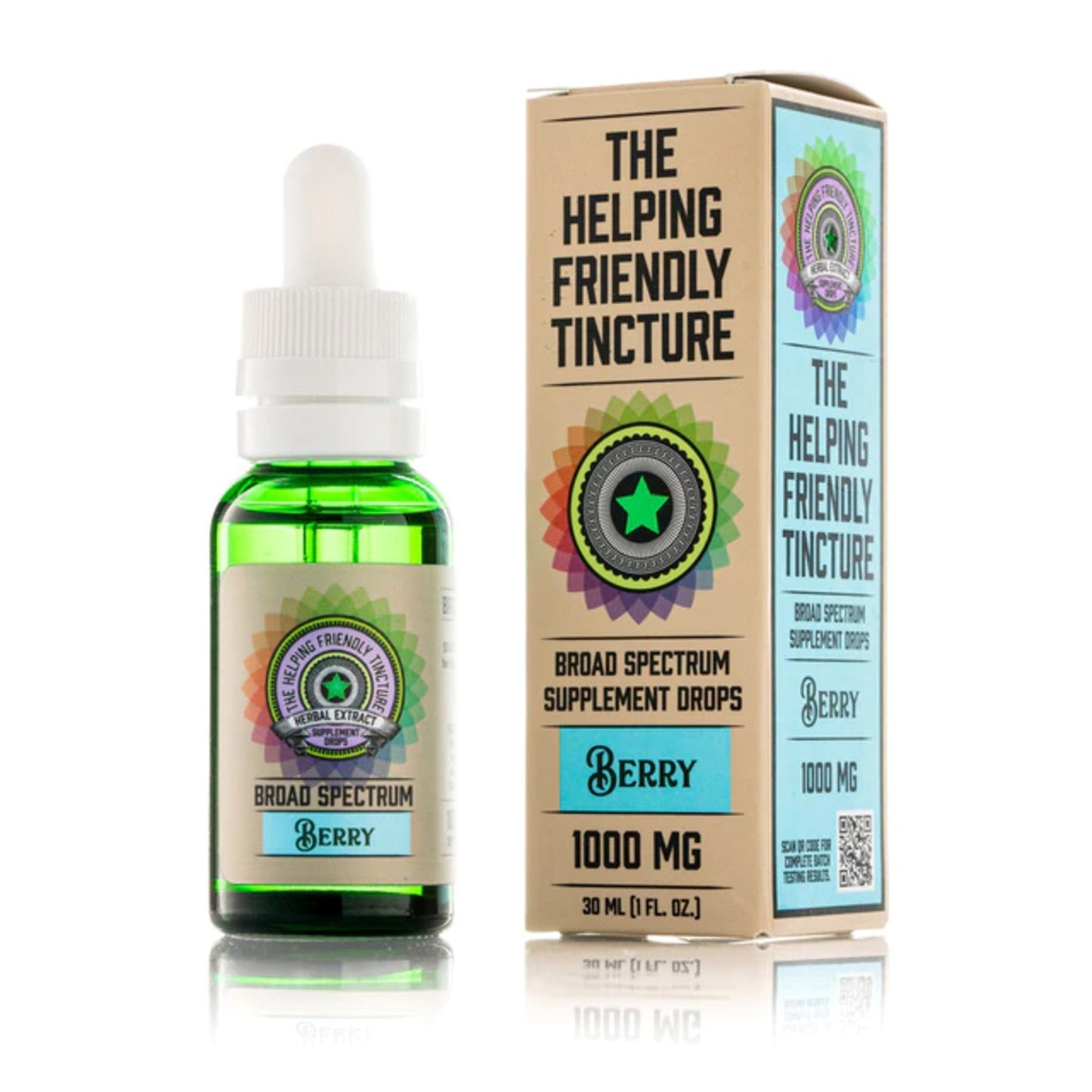 Helping Friendly Broad Spectrum Tincture 1000mg