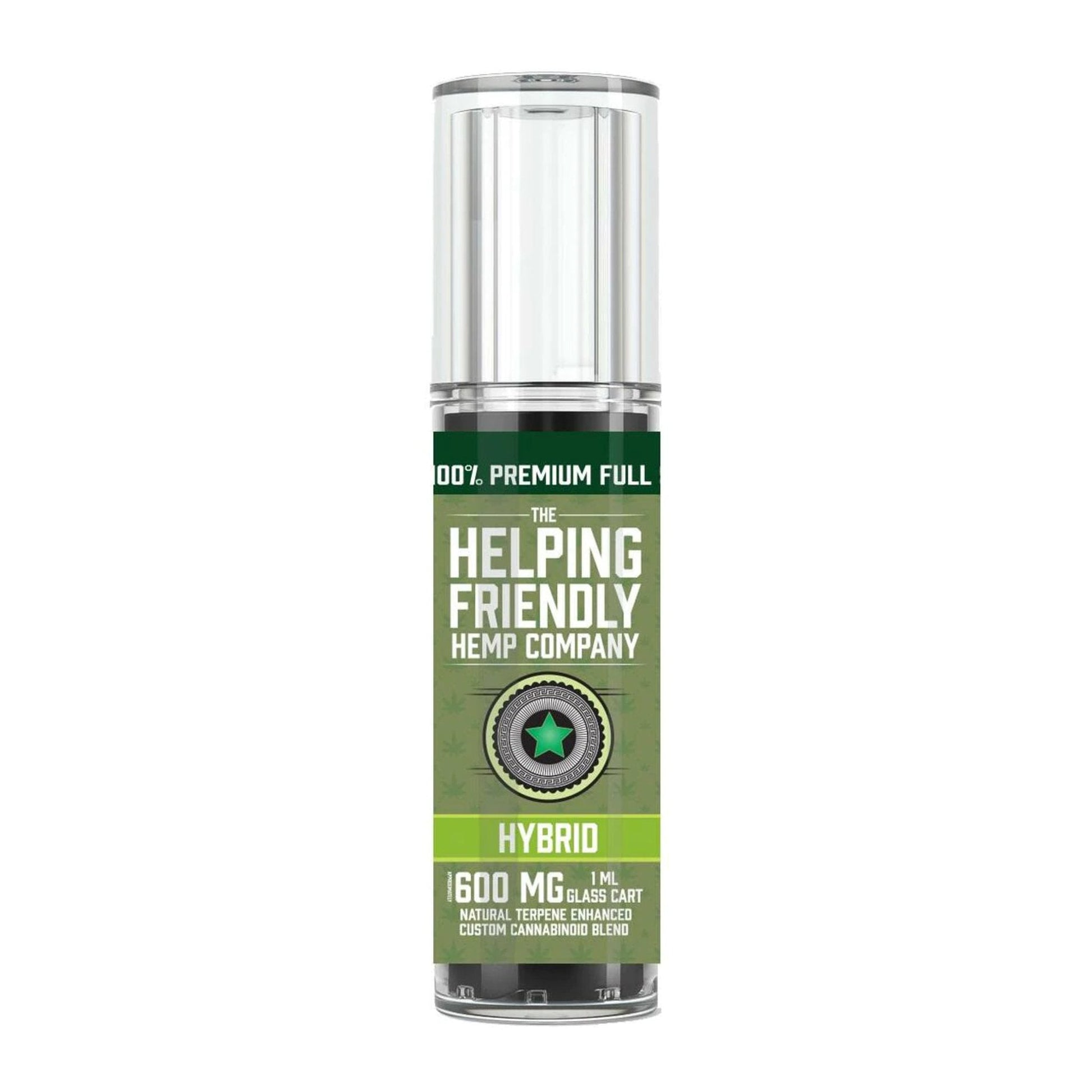 The Helping Friendly Full Spectrum Cartridge 600mg Hybrid