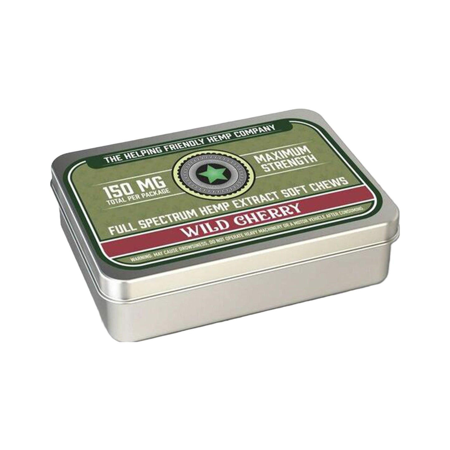 The Helping Friendly Full Spectrum CBD Soft Chews 150mg 3 Pack