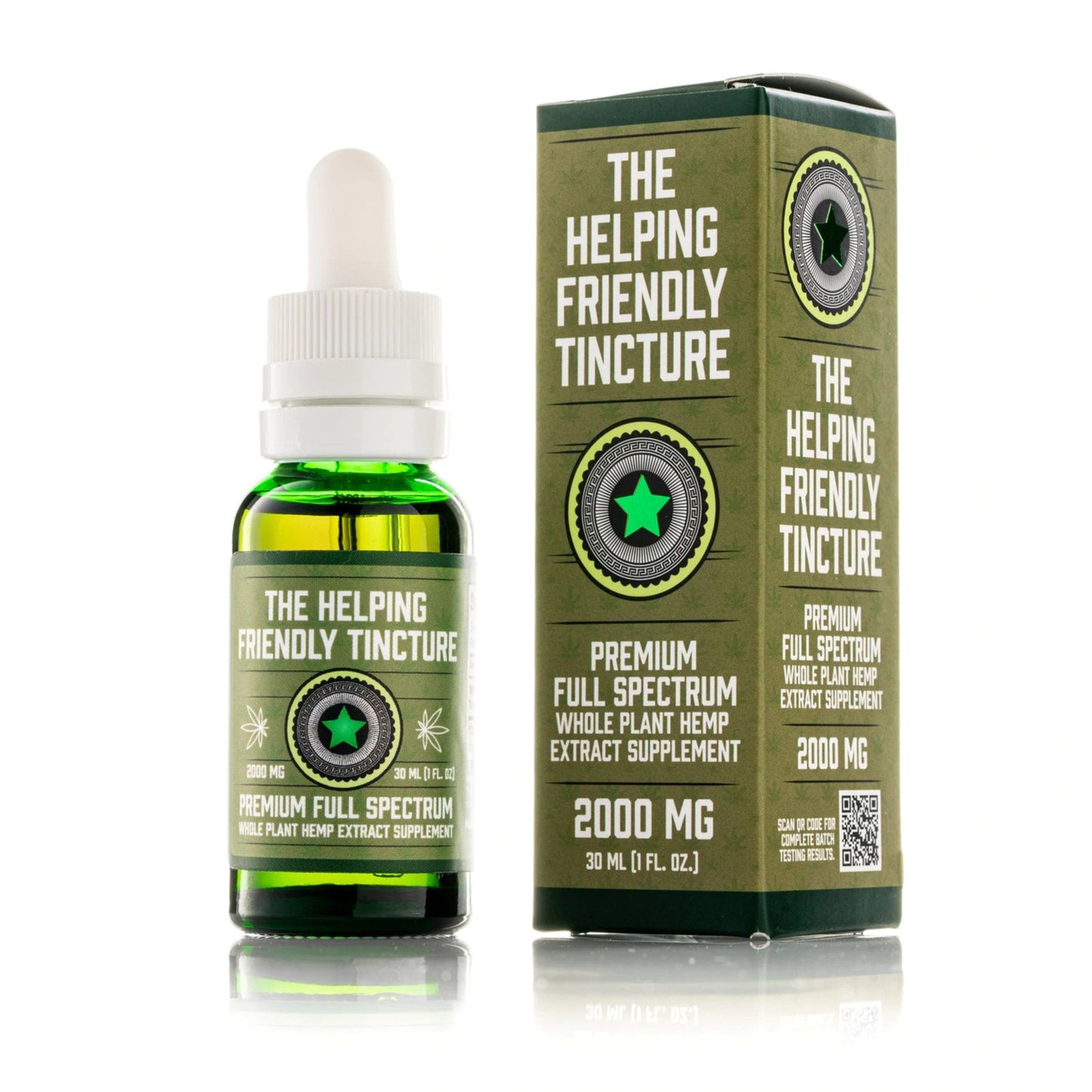 The Helping Friendly Full Spectrum Tincture 2000mg