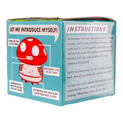 E420 Shroomba Tabletop Vacuum Mushroom Design 6 Colors
