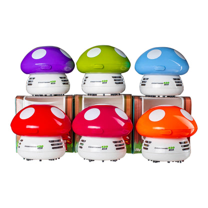 E420 Shroomba Tabletop Vacuum Mushroom Design 6 Colors
