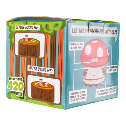 E420 Shroomba Tabletop Vacuum Mushroom Design 6 Colors