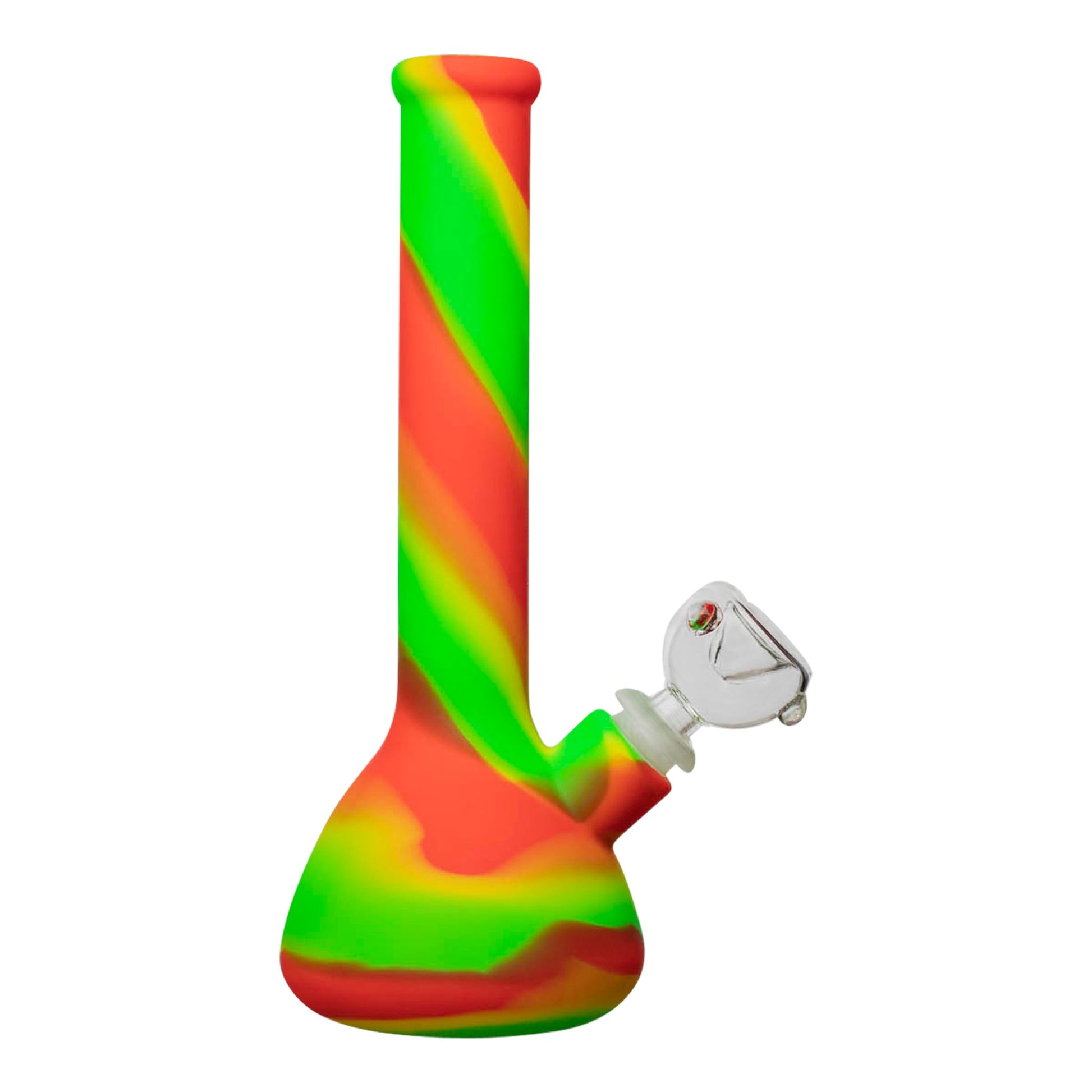 Siliclab Squeaky Silicone Beaker Bong 13in