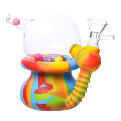 Jo Turbine Ball Bong 5in Silicone Glass