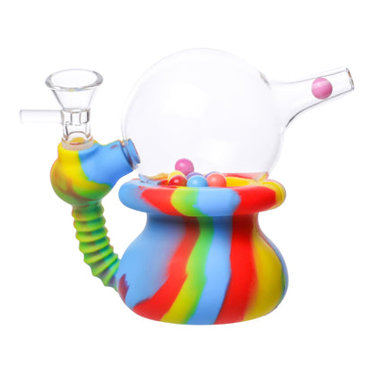 Jo Turbine Ball Bong 5in Silicone Glass