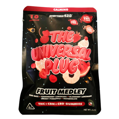 Everything 420 The Universal Plug THC CBN CBD Gummies 20mg 10ct