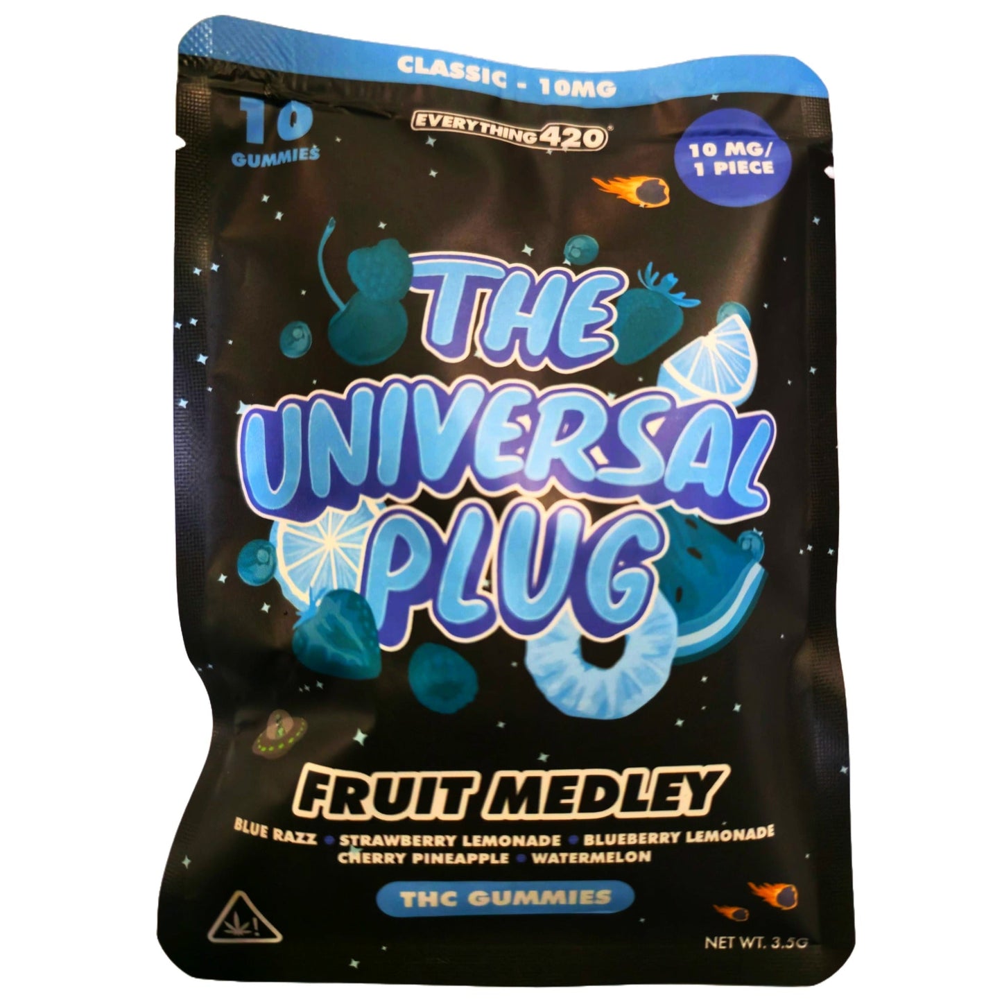 Everything 420 Universal Plug THC Gummies 10mg 10-Pack