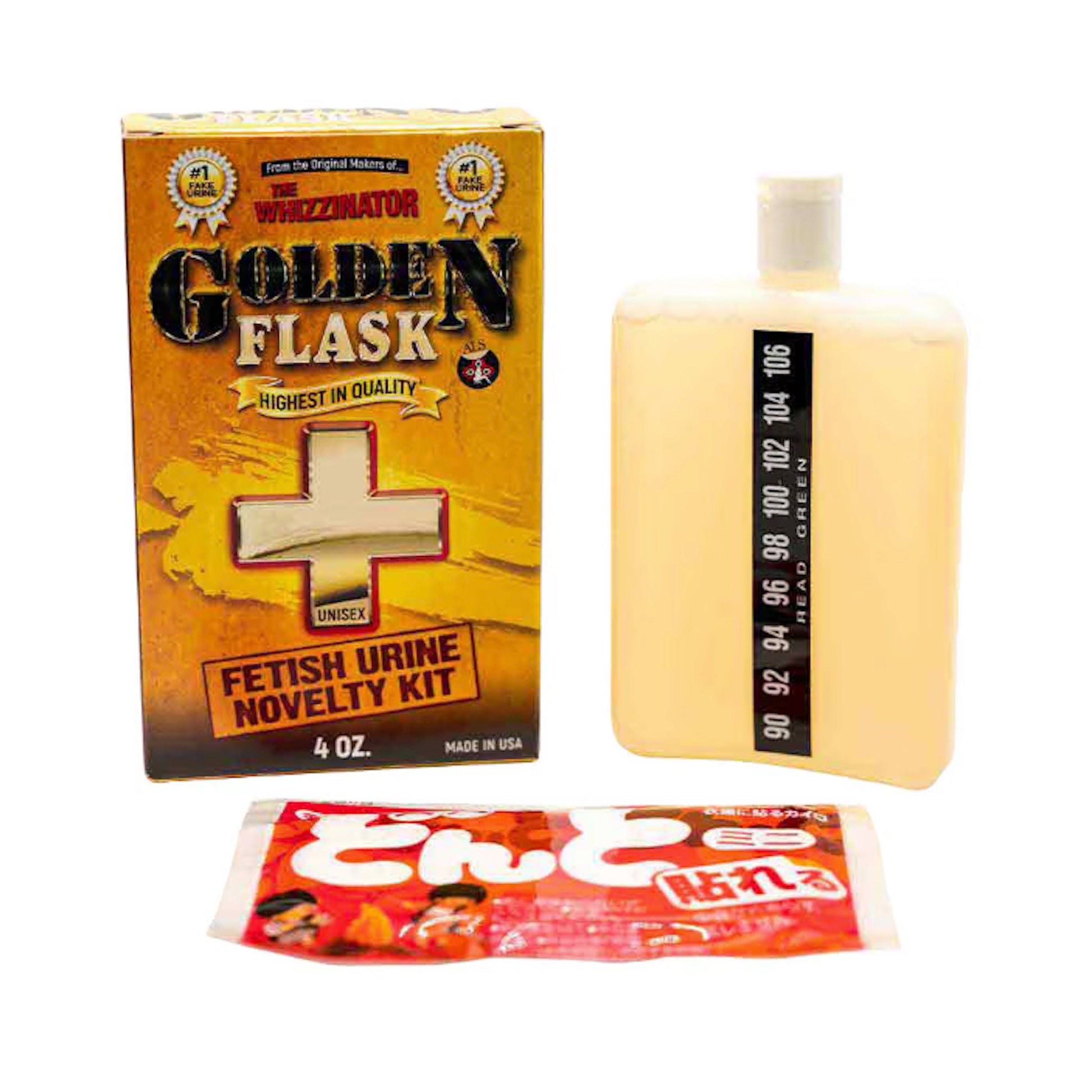 AFG Distribution Whizzinator Golden Flask Fetish Urine 4oz