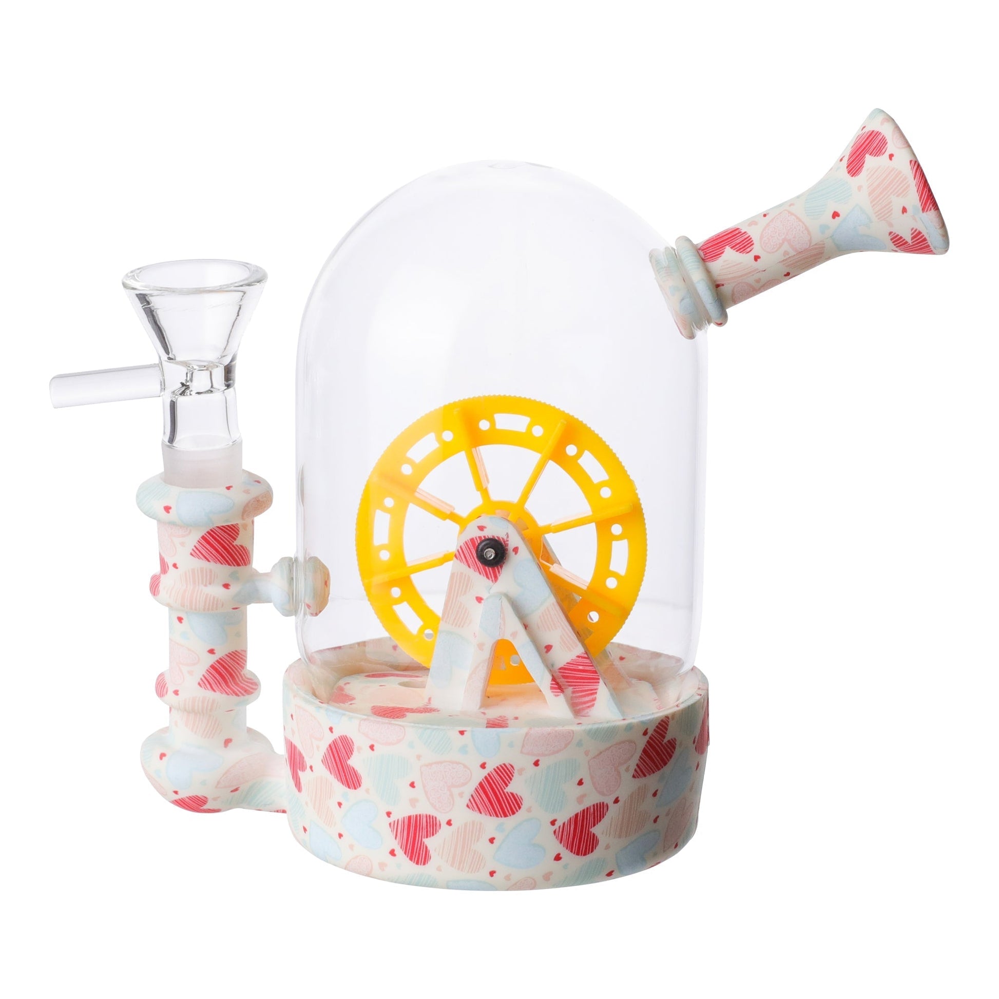 Jo Windmill Bong 6in Glass Bubbler