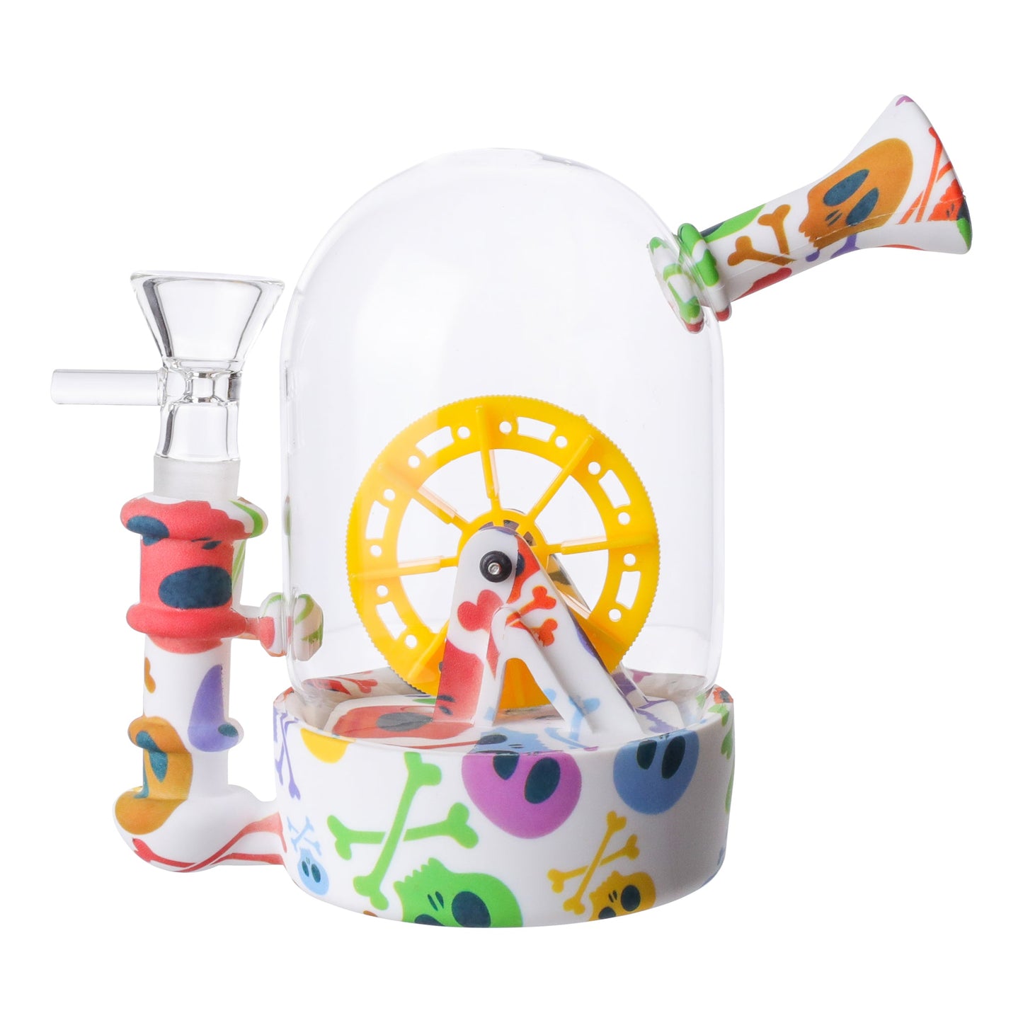 Jo Windmill Bong 6in Glass Bubbler