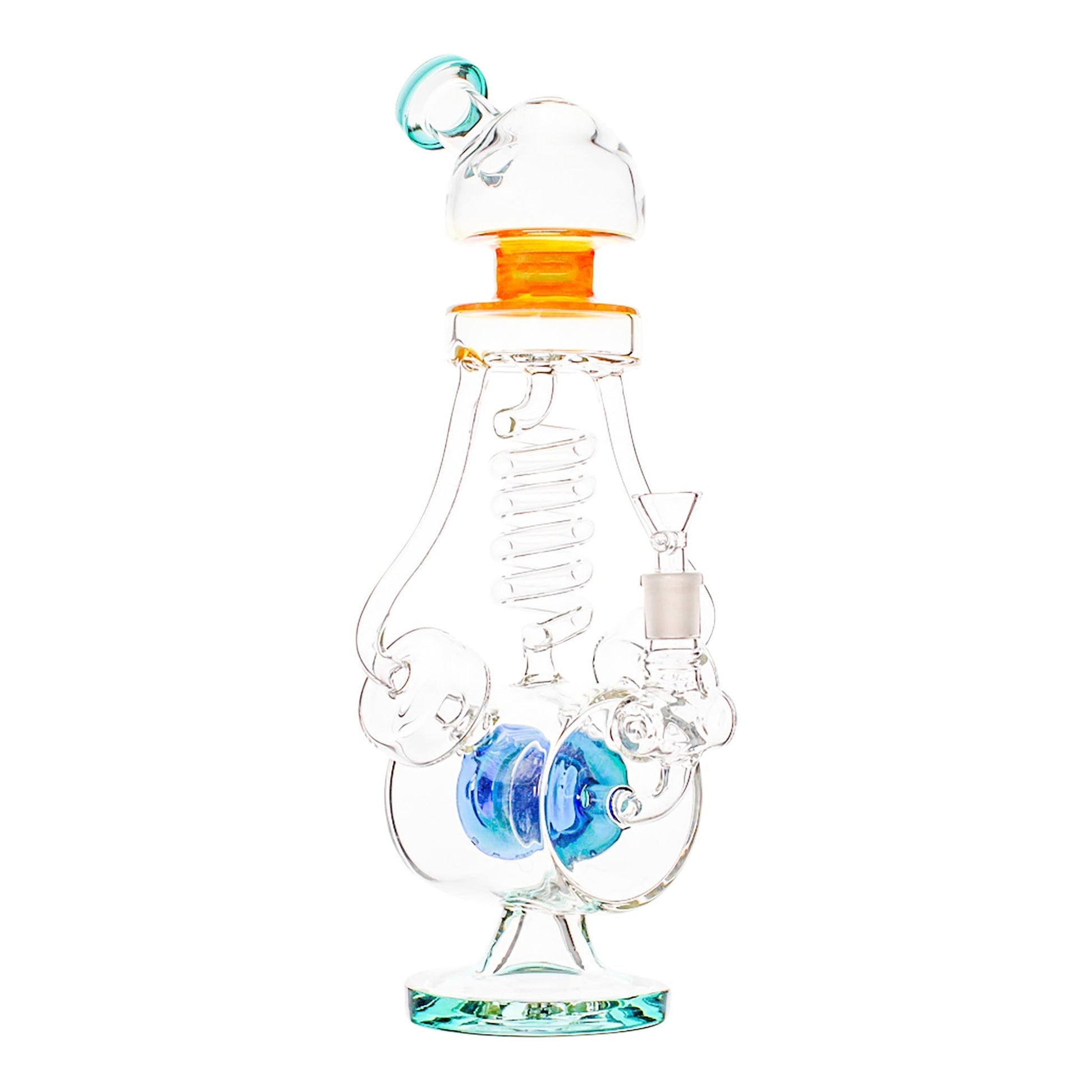 Amy Yo-Yo Helix Percolator Bong 14in