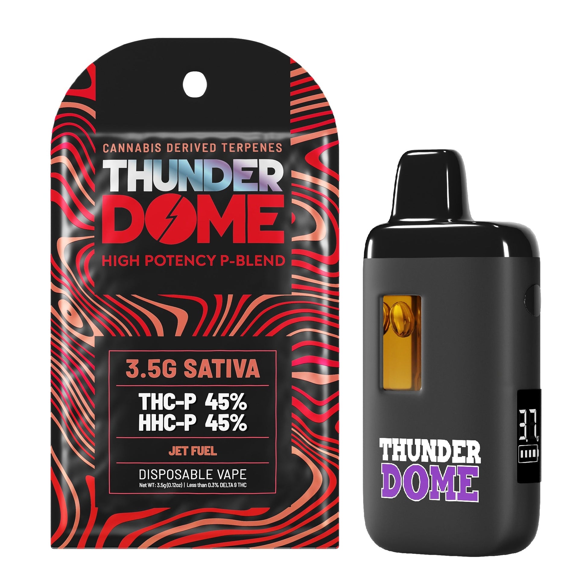 Dome Wrecker Thunder Dome Heavy Hitter P Blend Vaporizer 3500mg