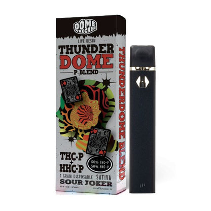 Dome Wrecker Thunder Dome Live Resin P-Blend Vaporizer 1000mg