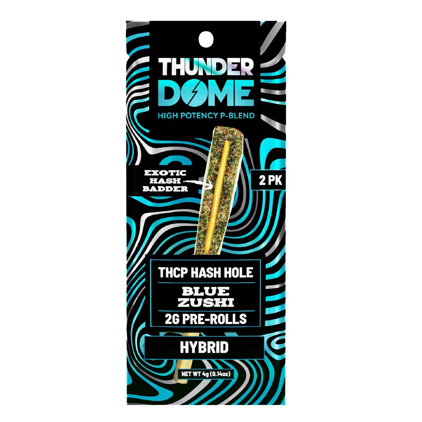 Thunder Dome THC-P Hash Hole Pre-Rolls 4g
