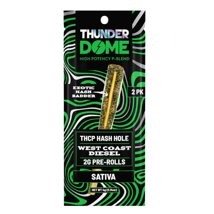 Thunder Dome THC-P Hash Hole Pre-Rolls 4g