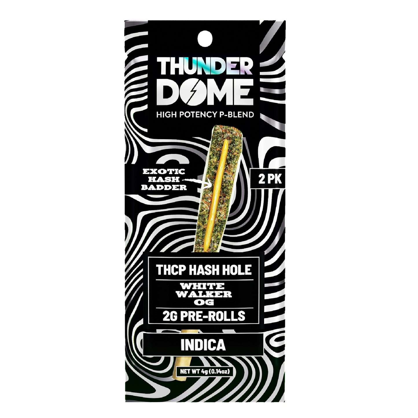 Thunder Dome THC-P Hash Hole Pre-Rolls 4g