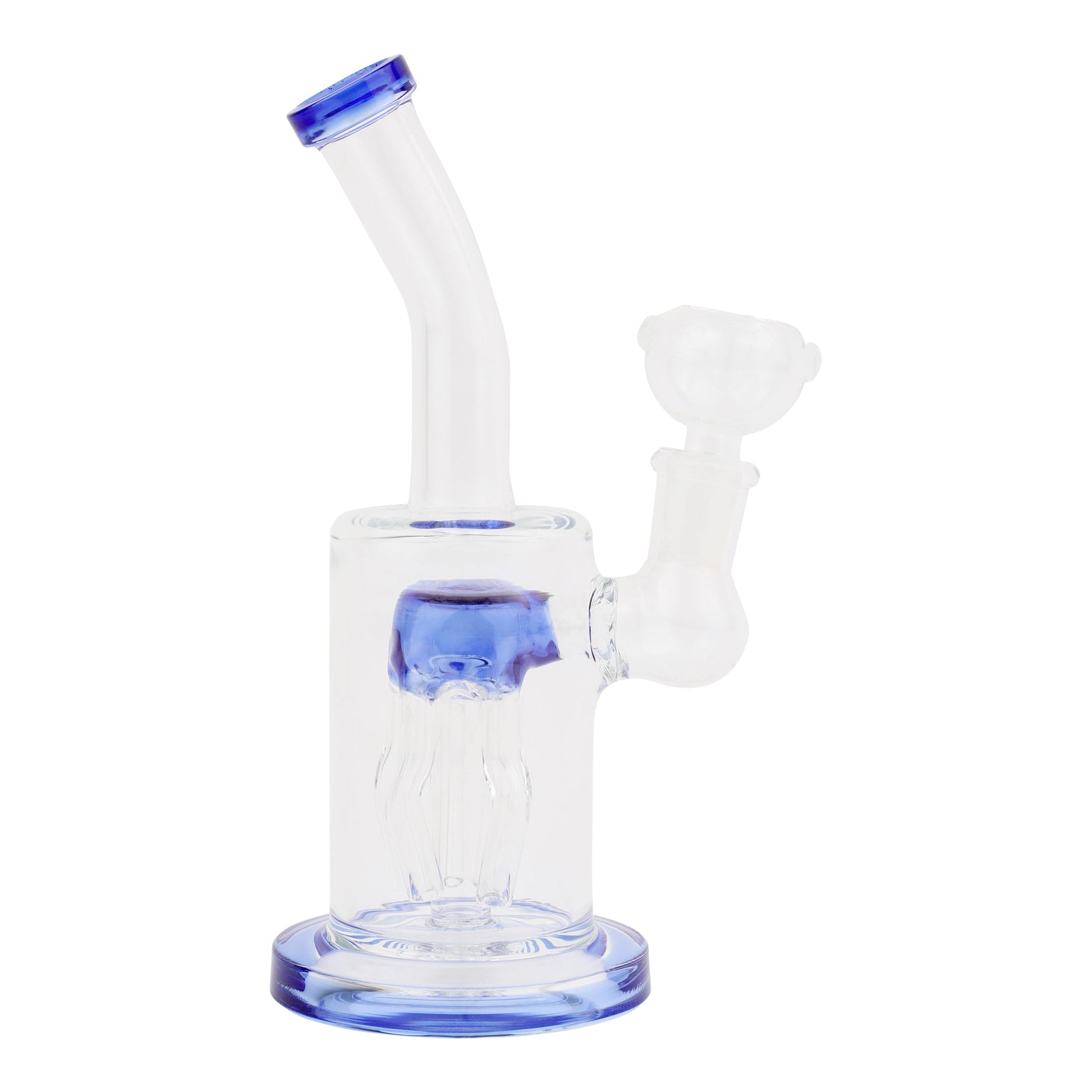 Allied International Tilted Tree Perc Bong 7in