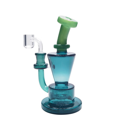 Tinted Matrix Perc Bong 7in