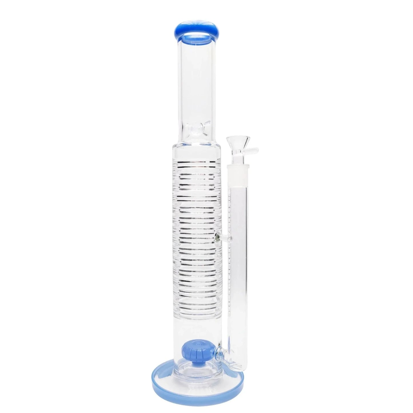 Tinted Tower Straight Tube Bong 18in