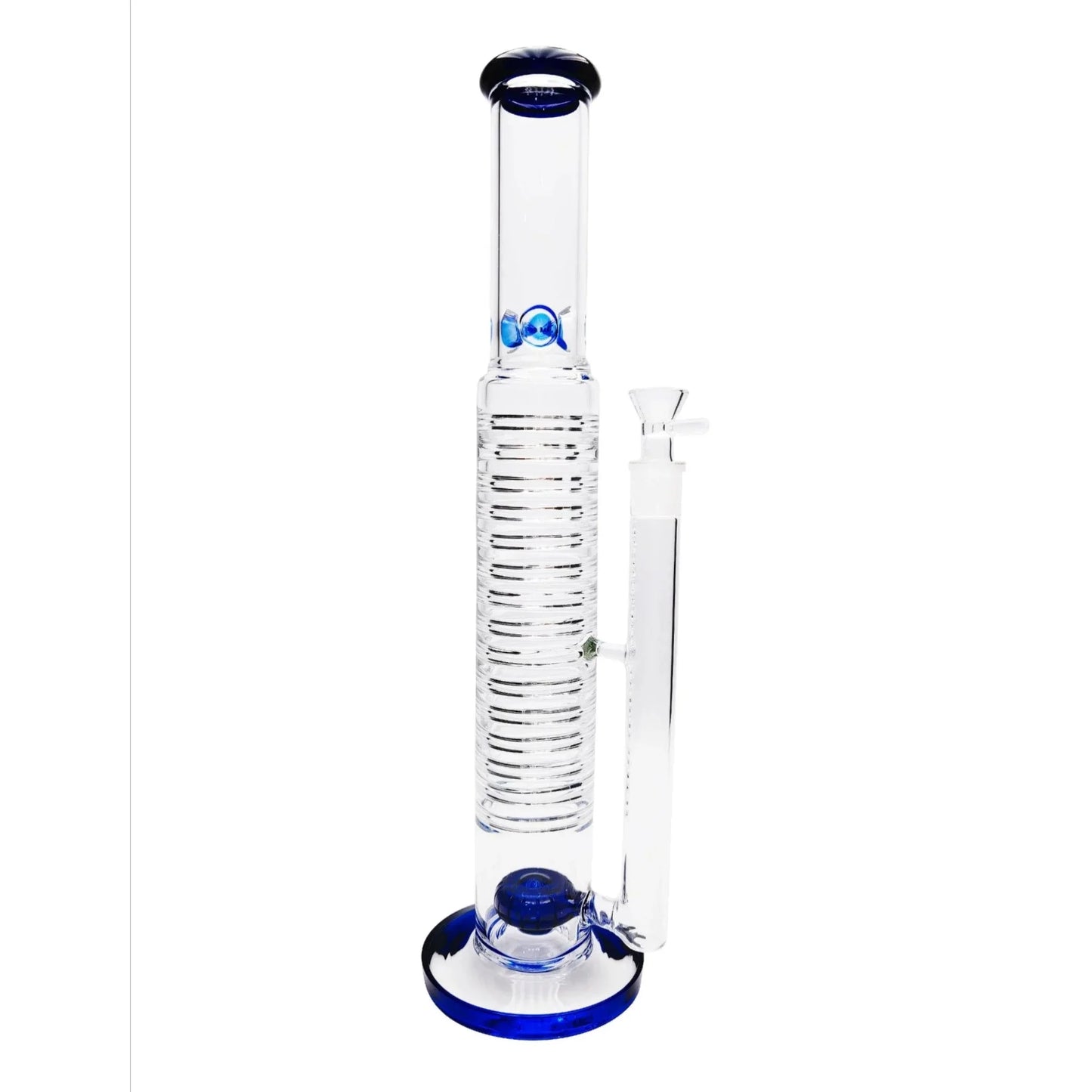 Tinted Tower Straight Tube Bong 18in